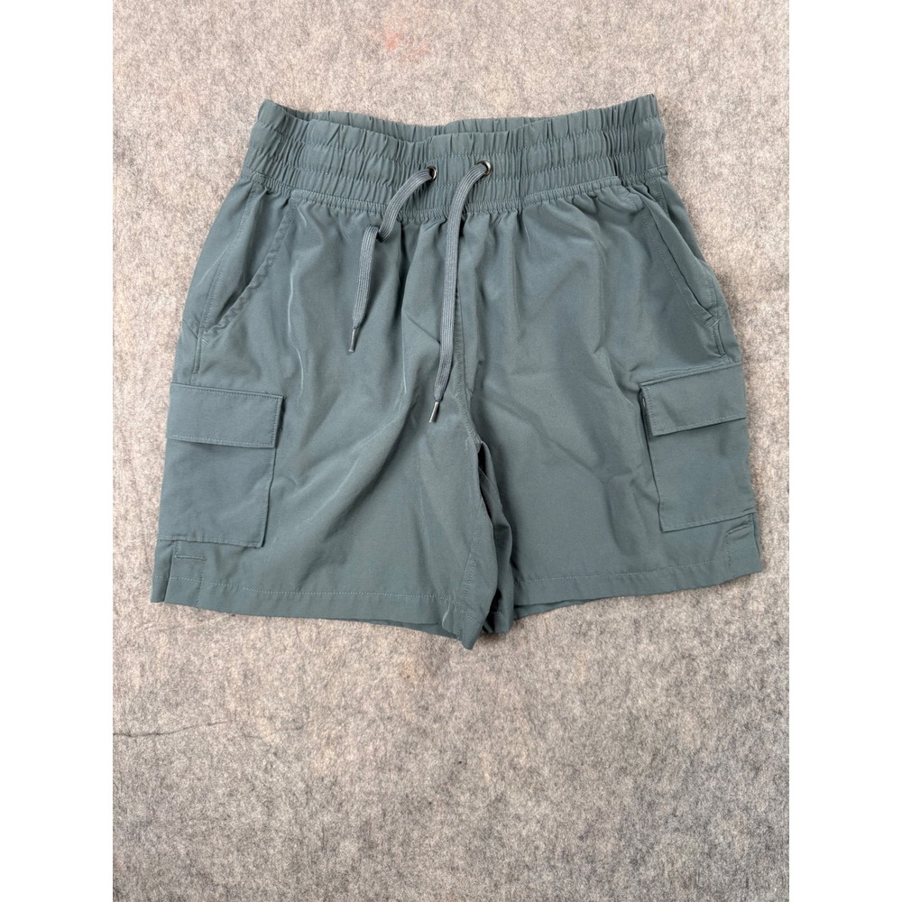 Mondetta Outdoor Project Cargo Shorts Womens S Gray Hiking Athletic Utility Gorp